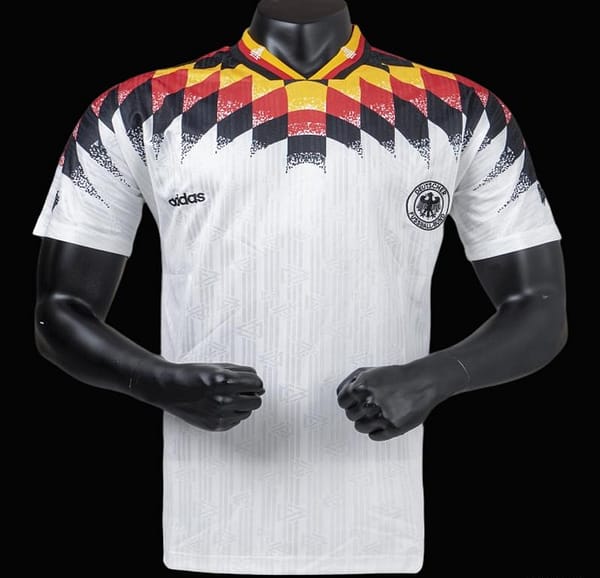 Retro 1994 Germany Home Soccer Jersey