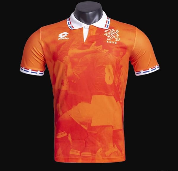 Retro 1996 The Netherlands Home Soccer Jersey