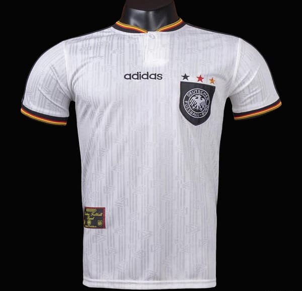 Retro 1996 Germany Home Soccer Jersey
