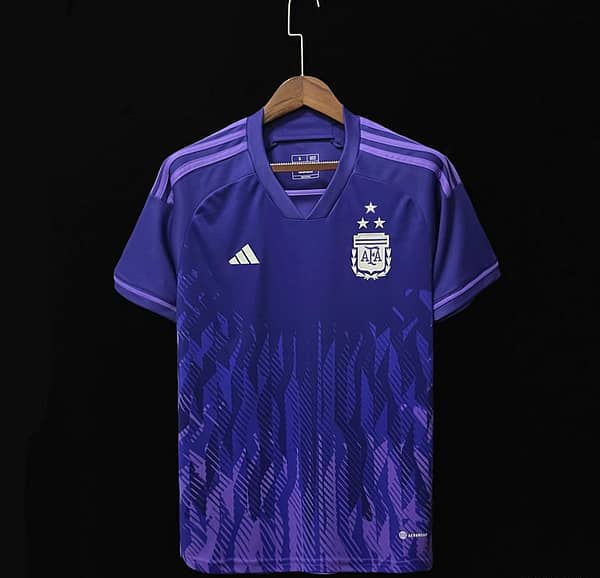 3 Stars 2022 Argentina Away Jersey - Image 2