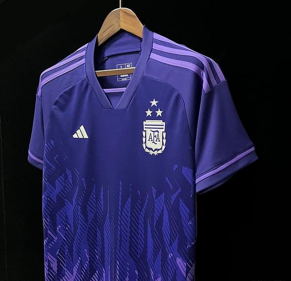 3 Stars 2022 Argentina Away Jersey - Image 7