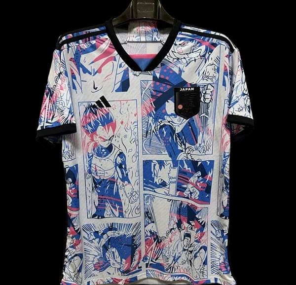 2022 Japan X Dragon Ball Special Edition Soccer Jersey