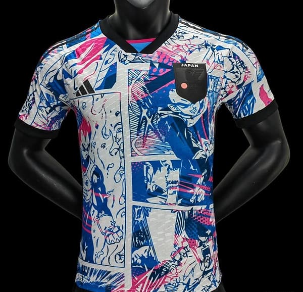 Player Version 2022 Japan X Dragon Ball Special Edition Soccer Jersey