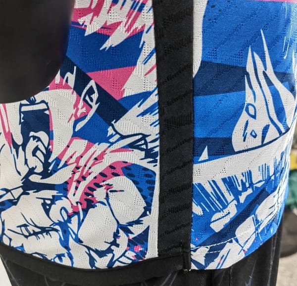 Player Version 2022 Japan X Dragon Ball Special Edition Soccer Jersey - Image 6