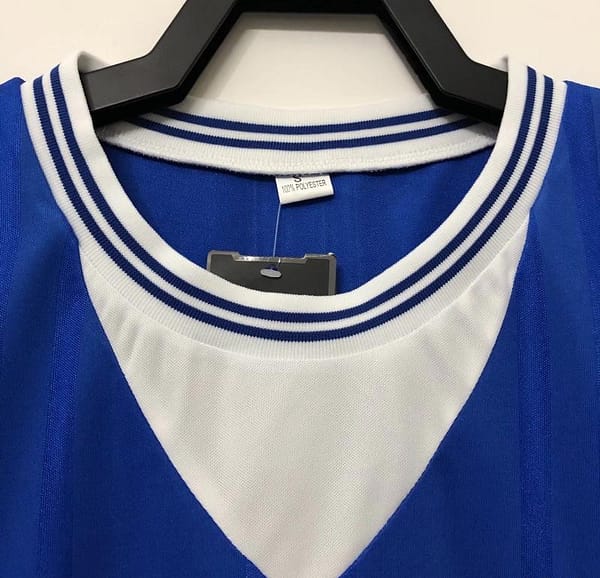 Retro 85/86 Everton Home Soccer Jersey - Image 4