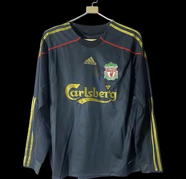 Retro 09/10 Liverpool Away Long Sleeve Jersey