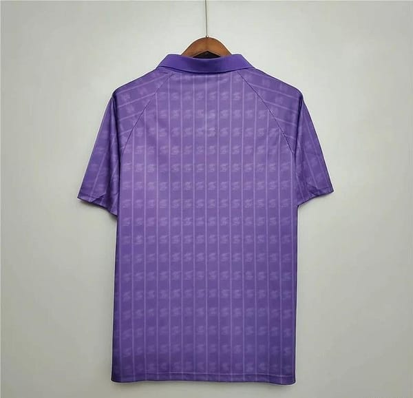 Retro 89/90 Fiorentina Home Soccer Jersey - Image 5