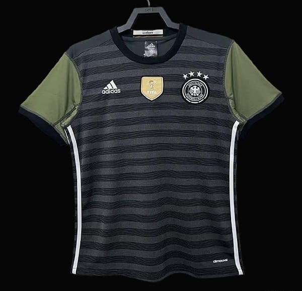 Retro 2016 Germany Away Soccer Jersey