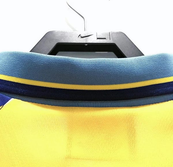 Retro 95/97 Chelsea Away Yellow Soccer Jersey - Image 2