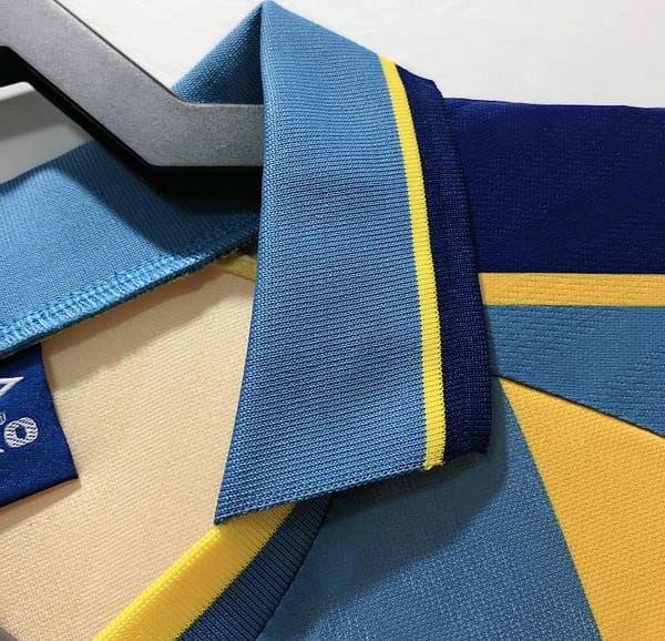 Retro 95/97 Chelsea Away Yellow Soccer Jersey - Image 7