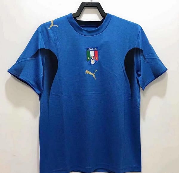 Retro 2006 Italy Home Soccer Jersey
