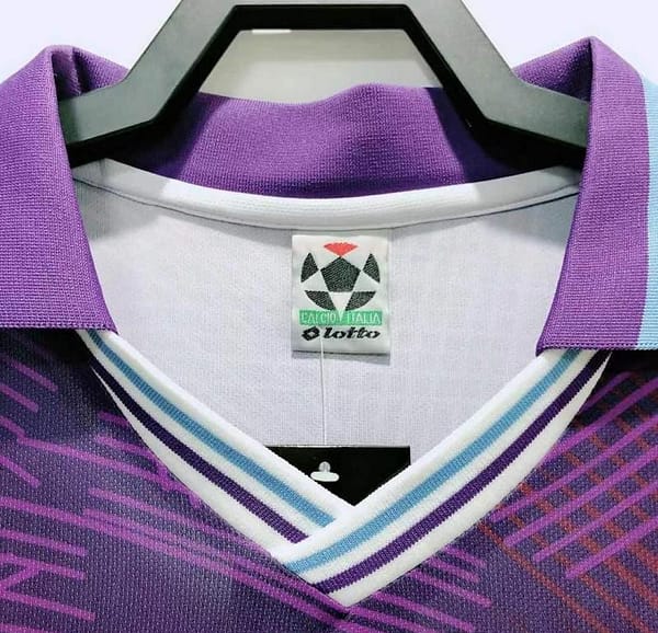 Retro 92/93 Fiorentina Home Soccer Jersey - Image 8