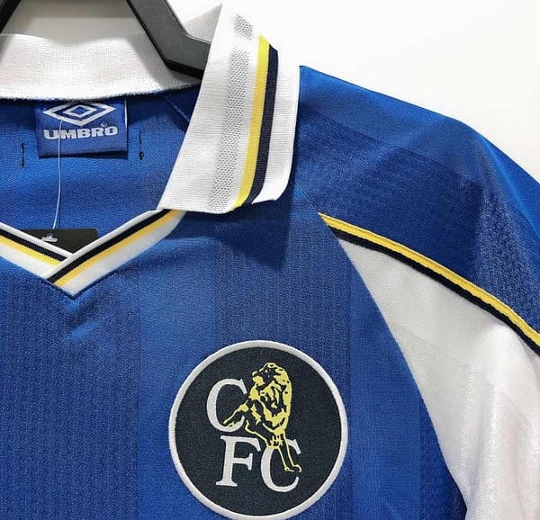 Retro 97/99 Chelsea Home Soccer Jersey - Image 9