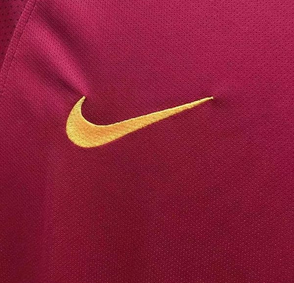 Retro 17/18 Roma Home Soccer Jersey - Image 5