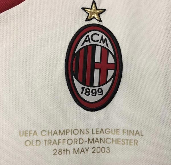 Retro 02/03 AC Milan Away Soccer Jersey - Image 9