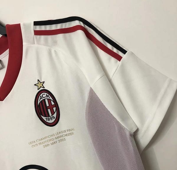 Retro 02/03 AC Milan Away Soccer Jersey - Image 11