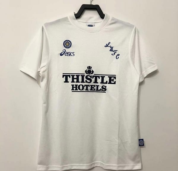 Retro 95/96 Leeds United Home Soccer Jersey