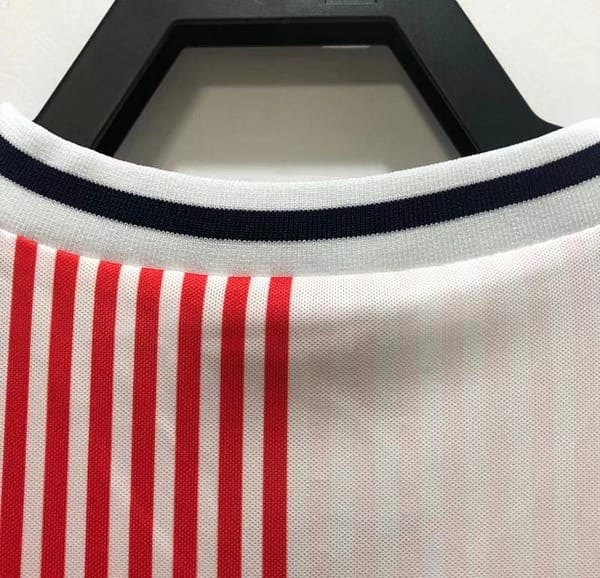 Retro 1986 Denmark Away Soccer Jersey - Image 4
