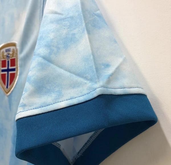 Retro 2021 Norway Away Soccer Jersey - Image 4