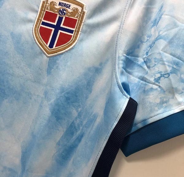 Retro 2021 Norway Away Soccer Jersey - Image 7