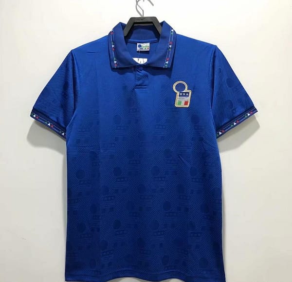 Retro 1994 Italy Home Soccer Jersey
