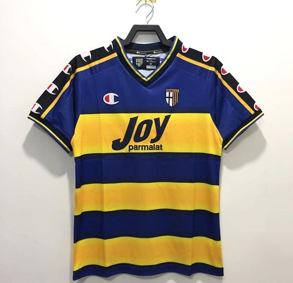 Retro 01/02 Parma Home Soccer Jersey