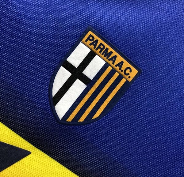 Retro 01/02 Parma Home Soccer Jersey - Image 5