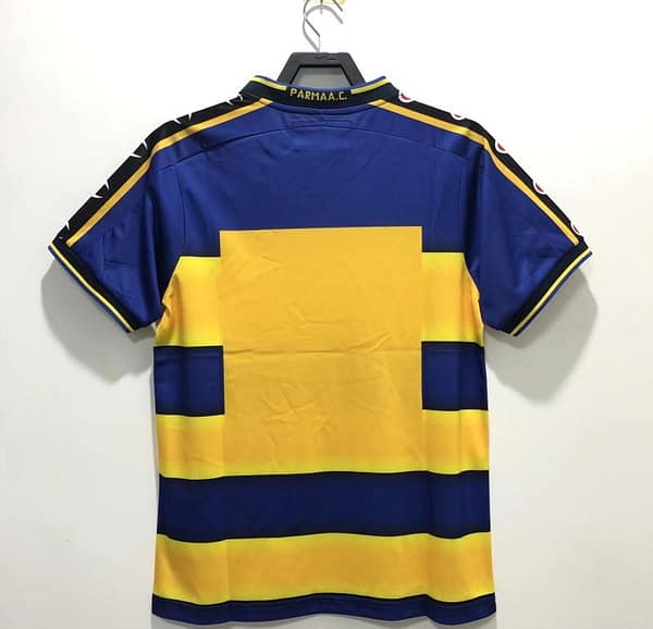 Retro 01/02 Parma Home Soccer Jersey - Image 10