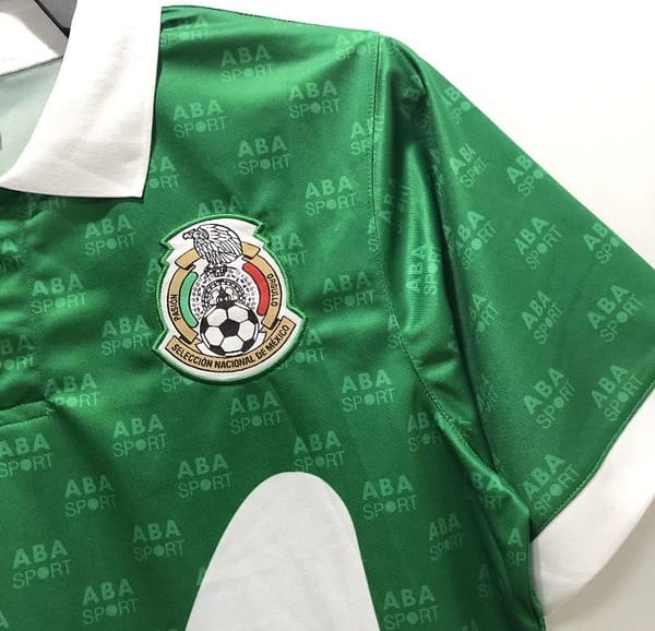 Retro 1995 Mexico Home Soccer Jersey - Image 7