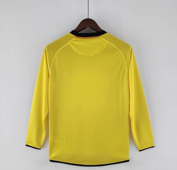 Retro 08/09 Long Sleeve Barcelona Away Soccer Jersey - Image 2
