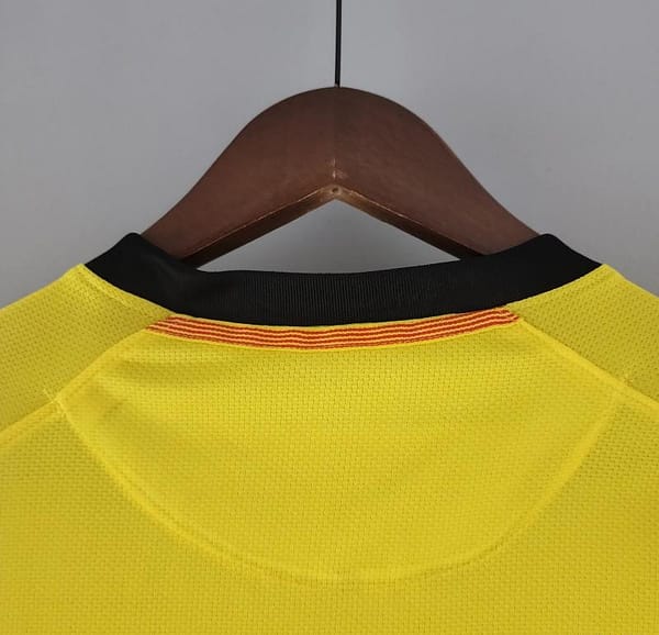 Retro 08/09 Long Sleeve Barcelona Away Soccer Jersey - Image 3
