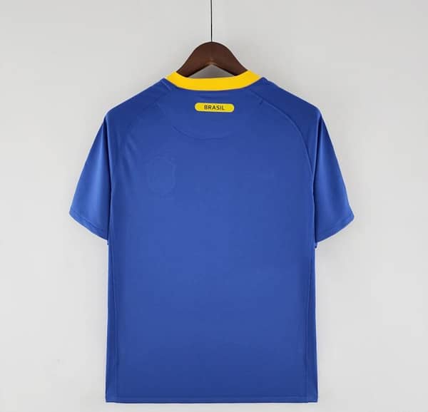 Retro 2010 Brazil Away Soccer Jersey - Image 2