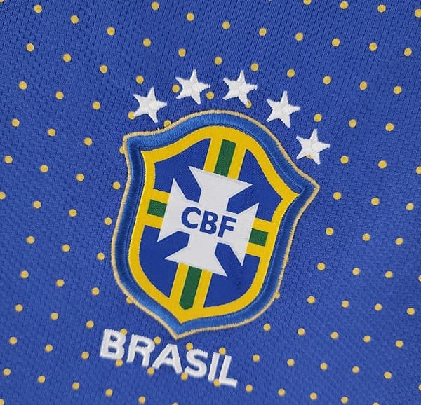 Retro 2010 Brazil Away Soccer Jersey - Image 10