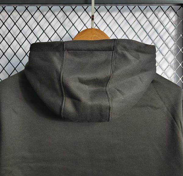 2022 NBA Jordan Men's And Women's Hoodie Black - Image 3