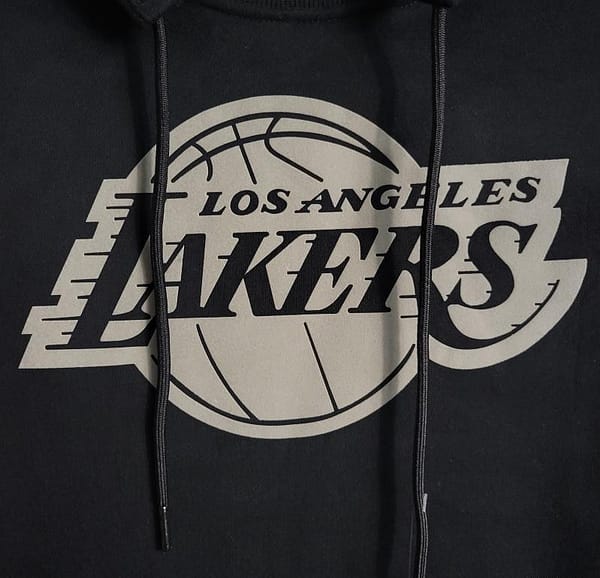 2022 NBA Men's And Women's Hoodie Black - Image 3