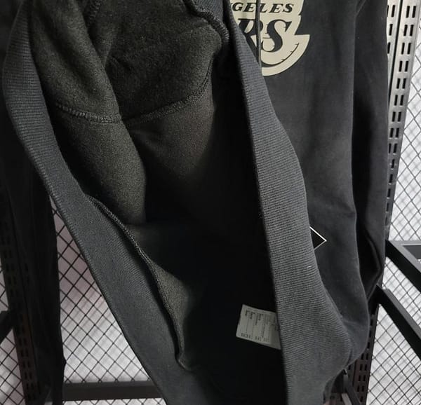 2022 NBA Men's And Women's Hoodie Black - Image 4