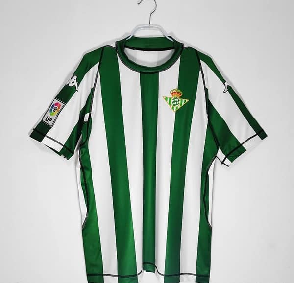 Retro 2003/04 Real Betis Home Soccer Jersey