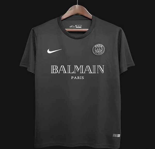Retro 2020 PSGx Balmain Black Jersey