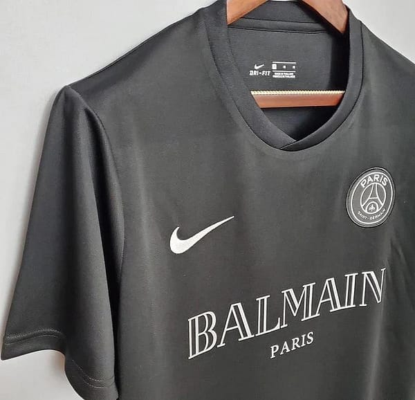 Retro 2020 PSGx Balmain Black Jersey - Image 2