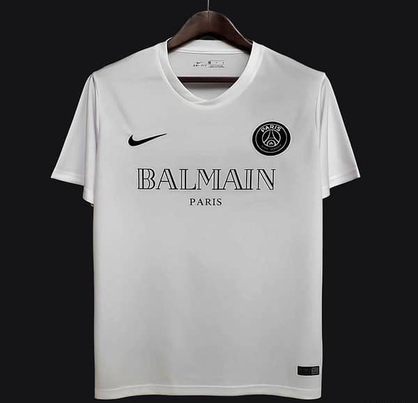 Retro 2020 PSGx Balmain White Jersey