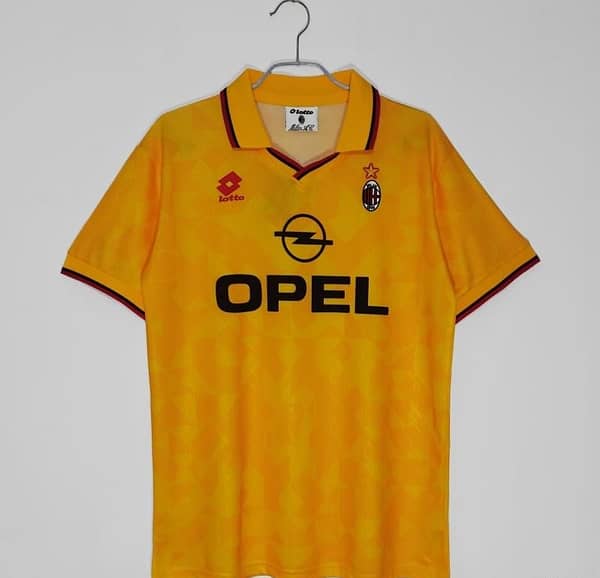 Retro 1995/96 AC Milan Third Soccer Jersey