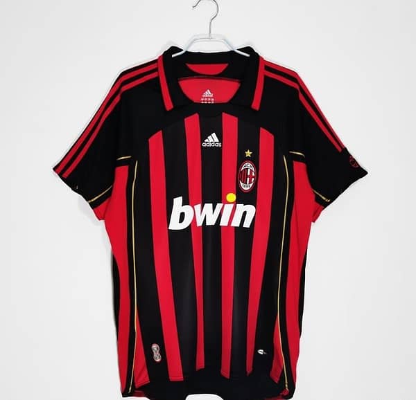 Retro 2006/07 AC Milan Home Soccer Jersey