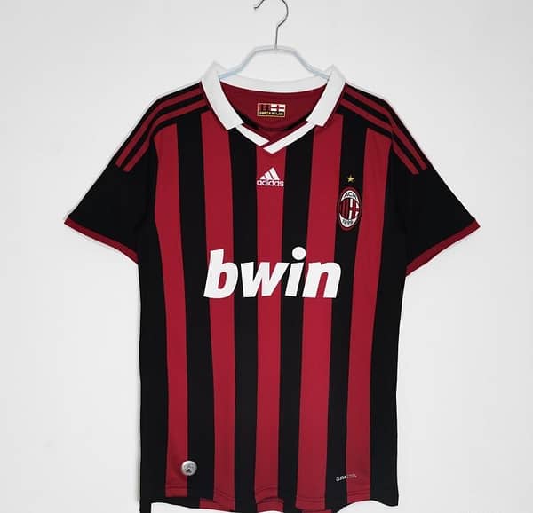 Retro 2009/10 AC Milan Home Soccer Jersey