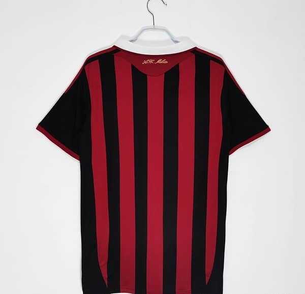 Retro 2009/10 AC Milan Home Soccer Jersey - Image 11