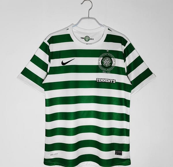 Retro 2012/13 Celtic Home 125th Anniversary Soccer Jersey
