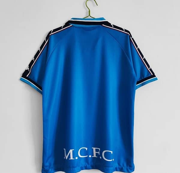 Retro 1997/99 Manchester City Home Soccer Jersey - Image 14