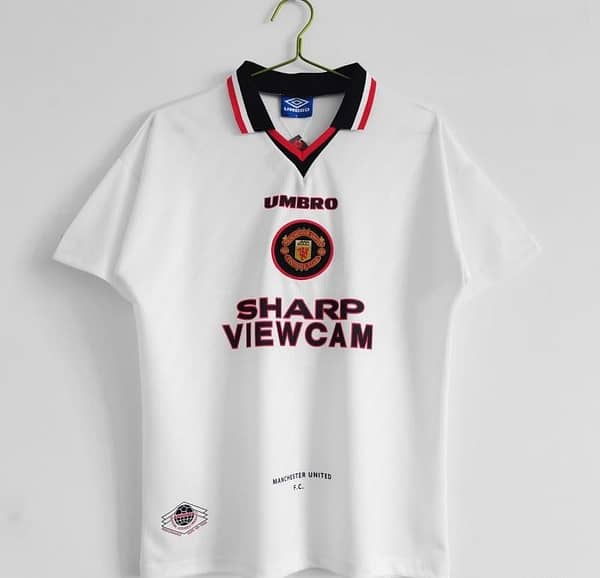 Retro 1996/97 Manchester United Away Soccer Jersey