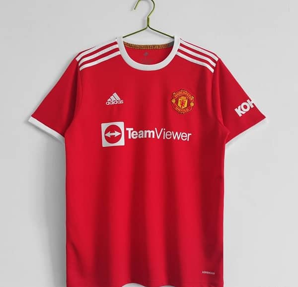 Retro 2021/22 Manchester United Home Soccer Jersey