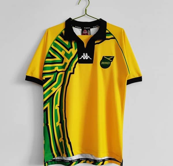 Retro 1998 Jamaica Home Soccer Jersey