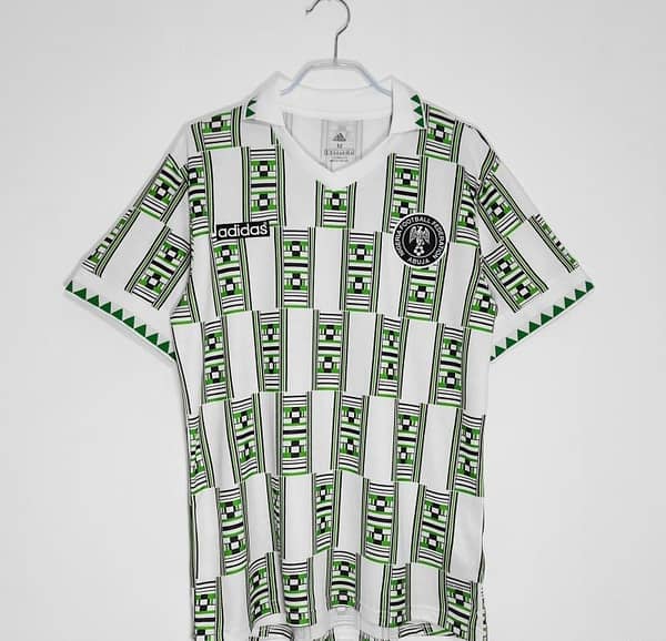 Retro 1994 Nigeria Away Soccer Jersey